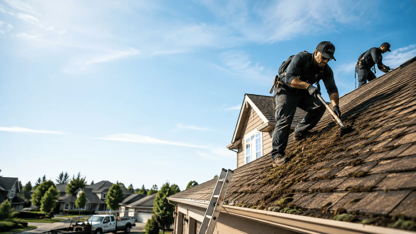 Roof Moss Removal in Chisholm, MN near me